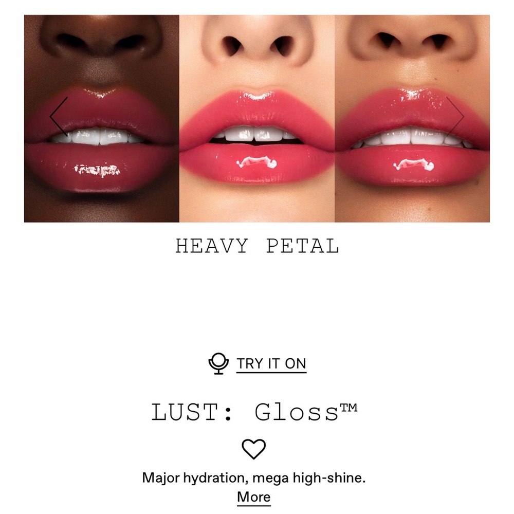 Pat McGrath Labs Lust Gloss in shade Heavy Petal. NIB.